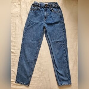 Pull&Bear Blue Women Jeans Size 2 Mom Jeans